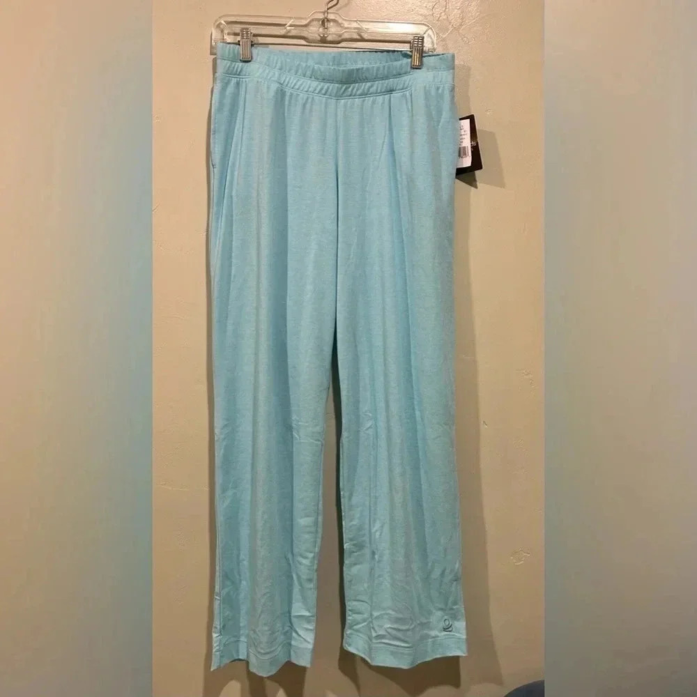 Maternity Cuddl Duds Light Blue Pajama Pants. Women’s Size Small. NWTS. - Picture 2 of 7